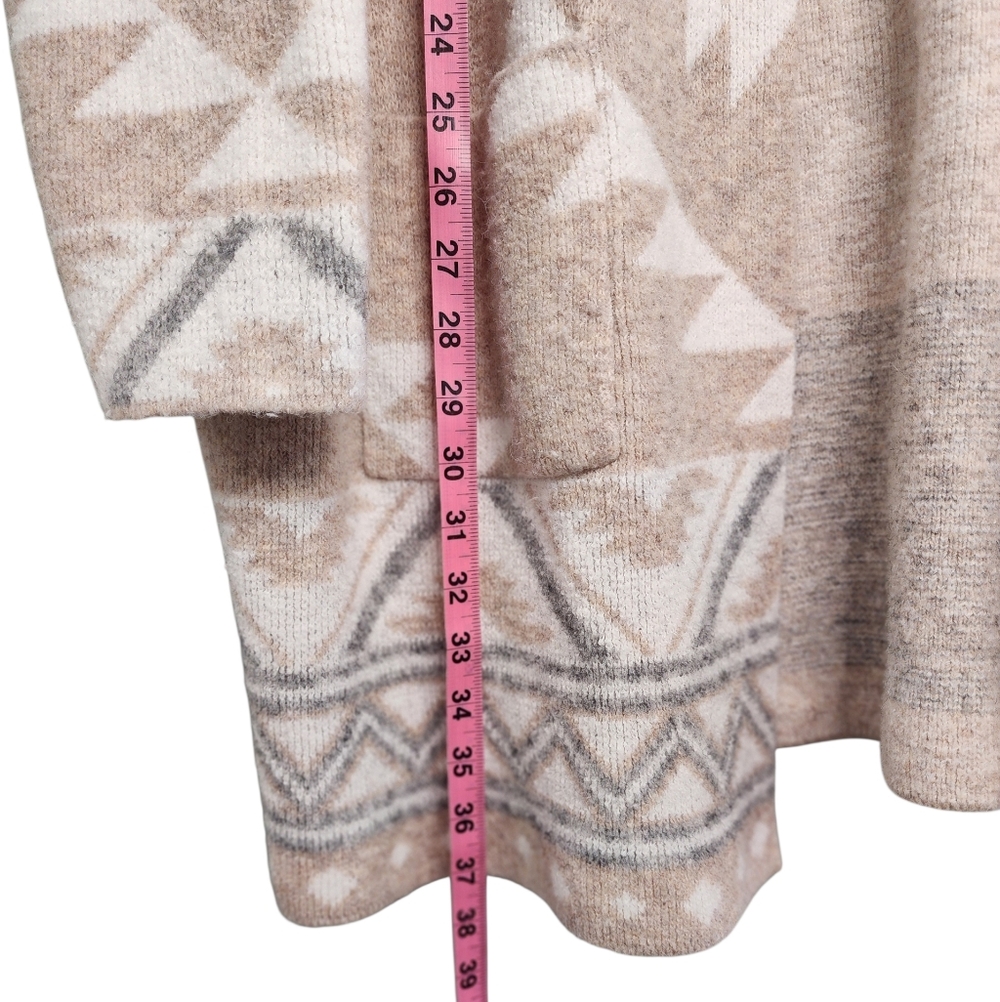 FRYE Longline Open Frint Cardigan Western Soft XXL - Picture 8 of 11